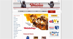 Desktop Screenshot of evolutiontoys.com.ar